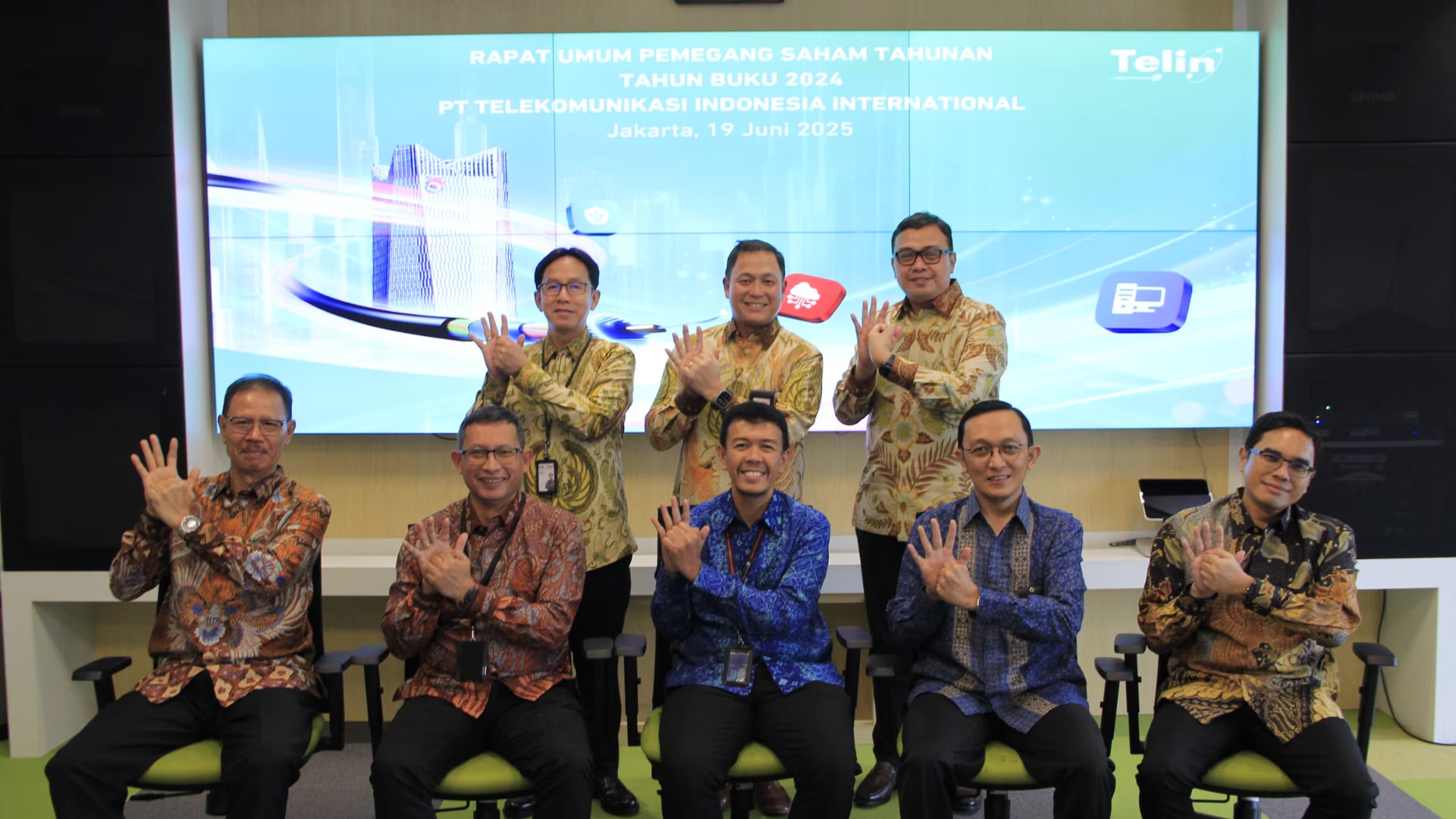 Rapat Umum Pemegang Saham Tahunan Telin Buku 2024: “Paving the Way to Seize Stronger Value Growth”